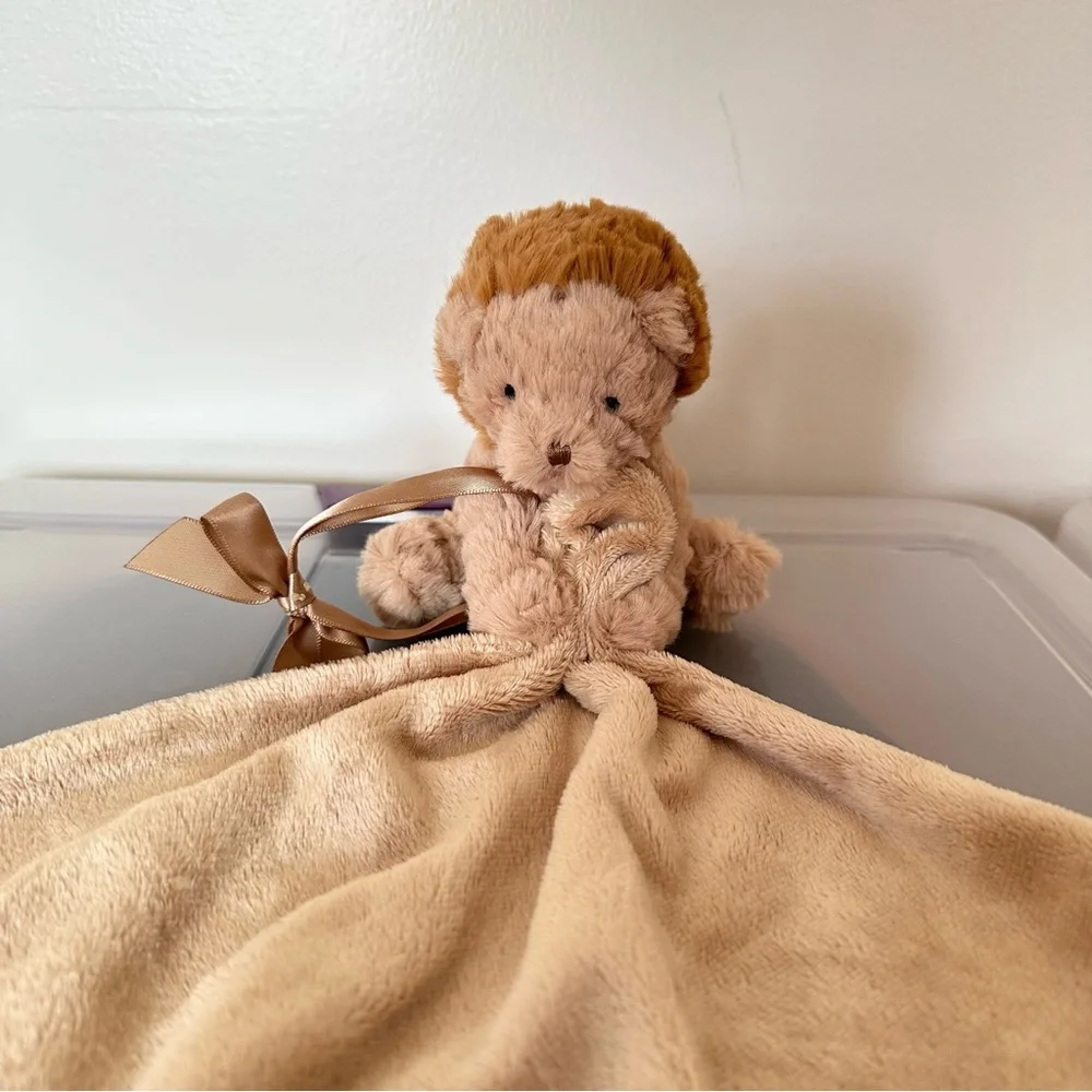 Jellycat Fuddlewuddle Lion Soother Baby Blanket Retired - Picture 4 of 13
